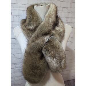 Sissily Designs Faux Fur Bridal Scarf Wrap Wedding Special Occasion Events